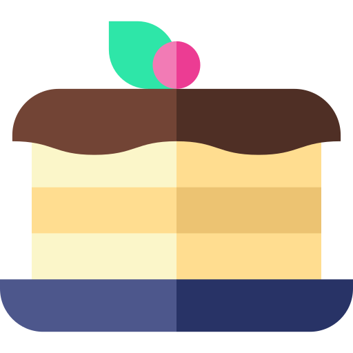 Pancake Basic Straight Flat icon