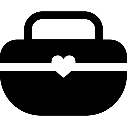 beuteltasche Basic Straight Filled icon