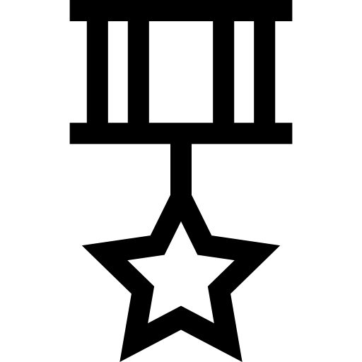 메달 Basic Straight Lineal icon
