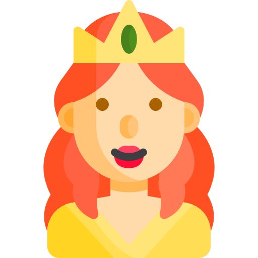 koningin Special Flat icoon