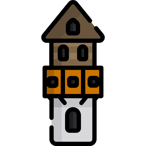 Tower Special Lineal color icon