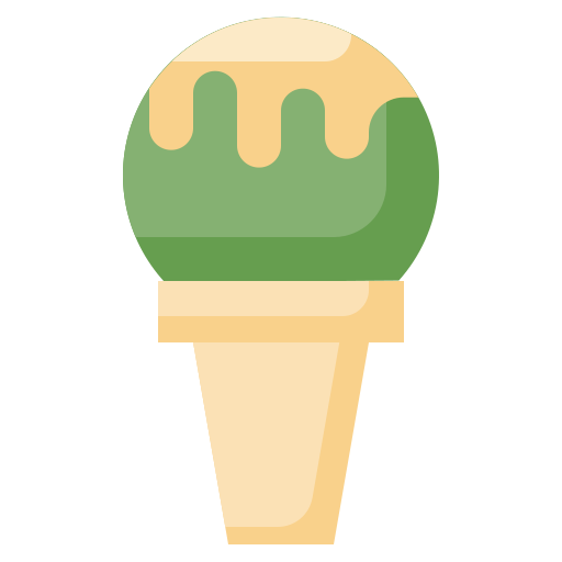 crème glacée Surang Flat Icône