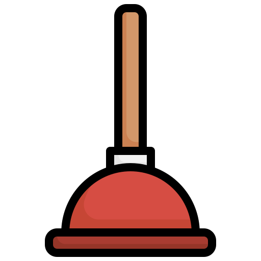 Plunger Surang Lineal Color icon