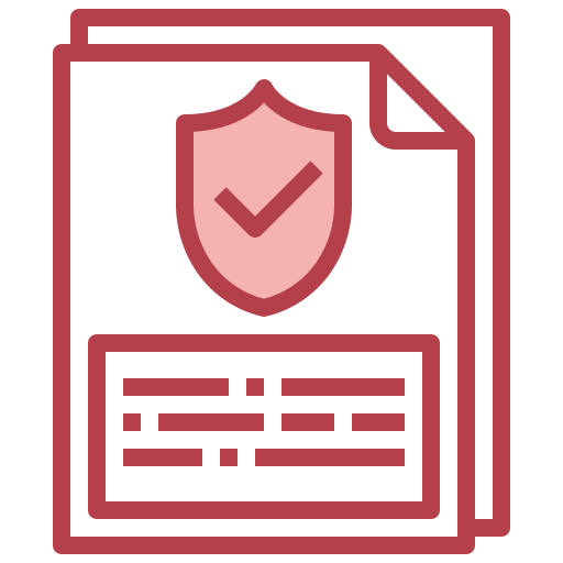 Secure data Surang Red icon