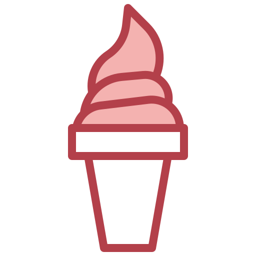 Ice cream Surang Red icon