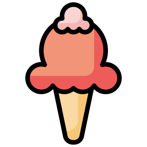 アイスクリーム Surang Lineal Color icon
