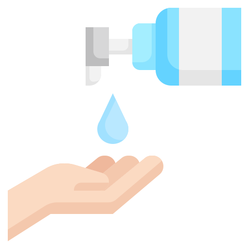 Hand sanitizer Surang Flat icon