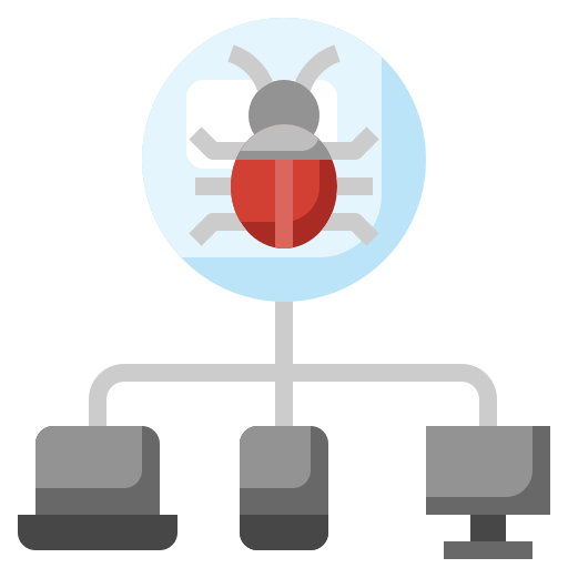 hacker Surang Flat icono