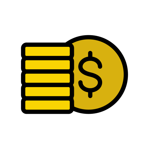 Currency Vector Stall Lineal Color icon