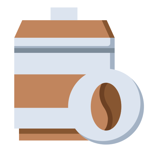 ziarna kawy Generic Flat ikona