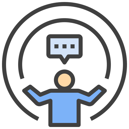 Broadcast Generic Outline Color icon