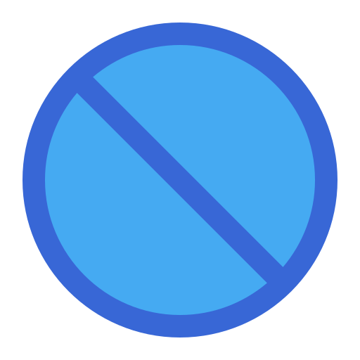 zakazany Generic Blue ikona