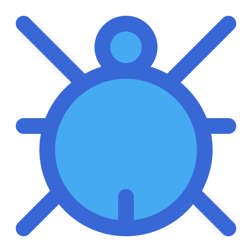 bicho Generic Blue icono