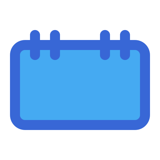 calendario Generic Blue icono