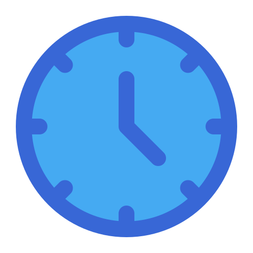 시계 Generic Blue icon