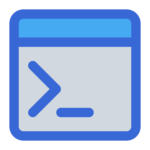 code Generic Blue icon