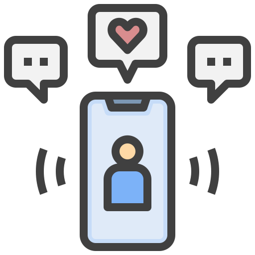 live-streaming Generic Outline Color icon