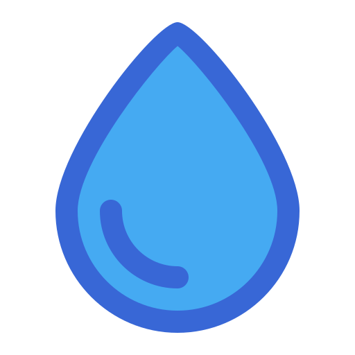 물방울 Generic Blue icon