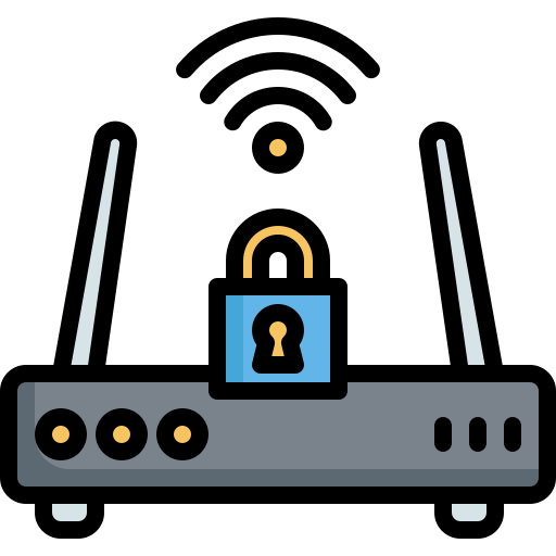 router Generic Outline Color icona