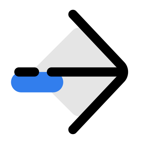 Arrow right Generic Color Omission icon