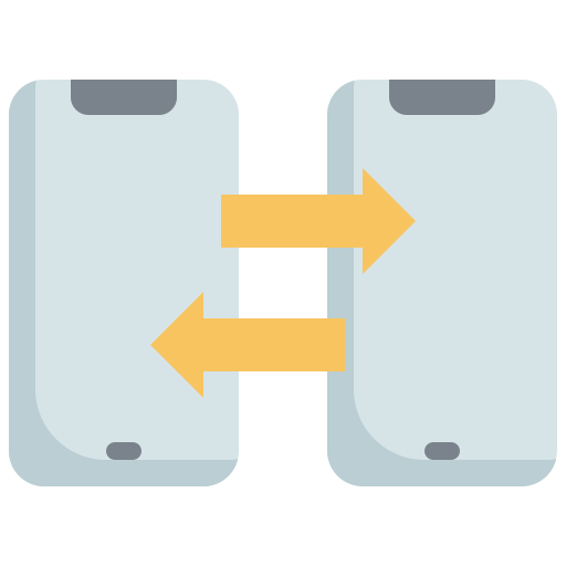 synchronizacja mobilna Generic Flat ikona