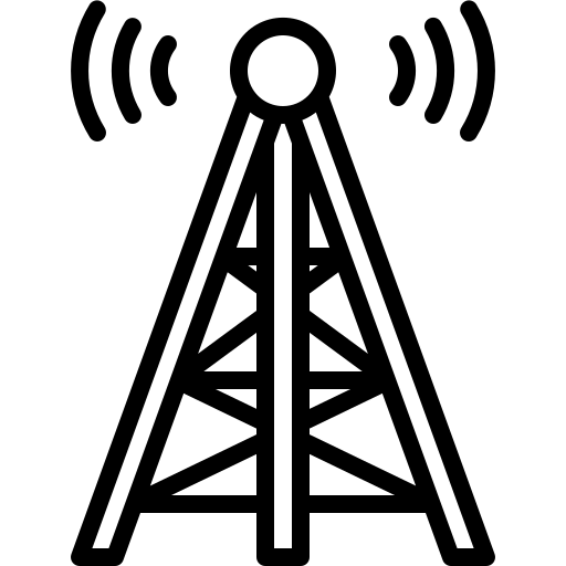 antenne Generic Detailed Outline Icône