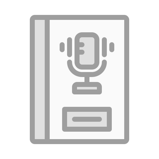 audio libro Generic Grey icono