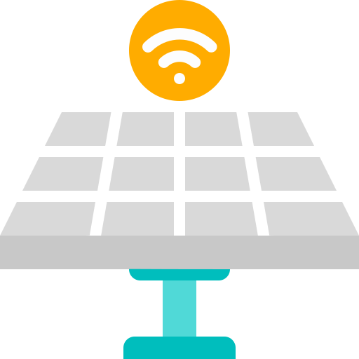 panneau solaire Generic Flat Icône