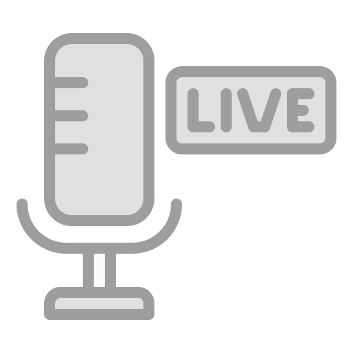 live uitzending Generic Grey icoon