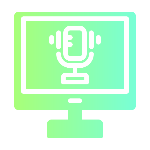 podcast Generic Flat Gradient icona