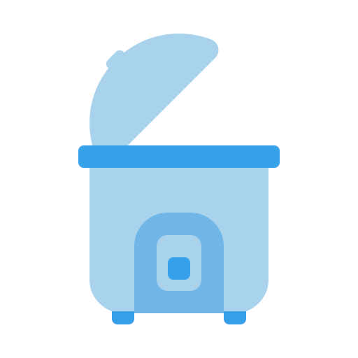Rice cooker Generic Blue icon