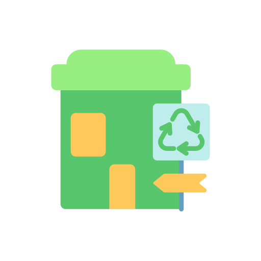 Recycling center Generic Flat icon