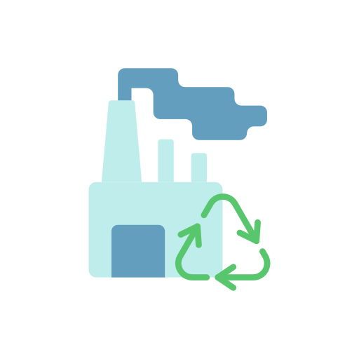 Recycling plant Generic Flat icon