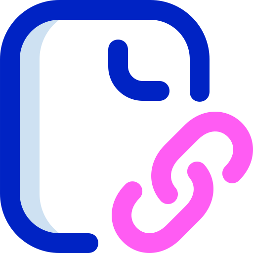 Link file Super Basic Orbit Color icon