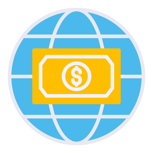 Światowe finanse Generic Flat ikona