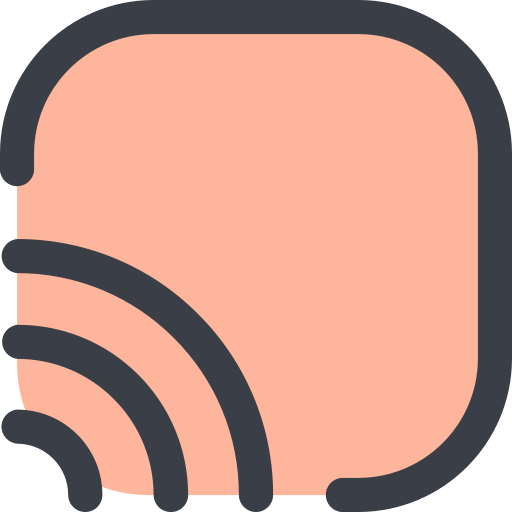 rss 피드 Generic Outline Color icon