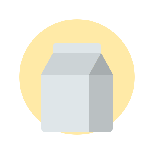Milk box Generic Flat icon