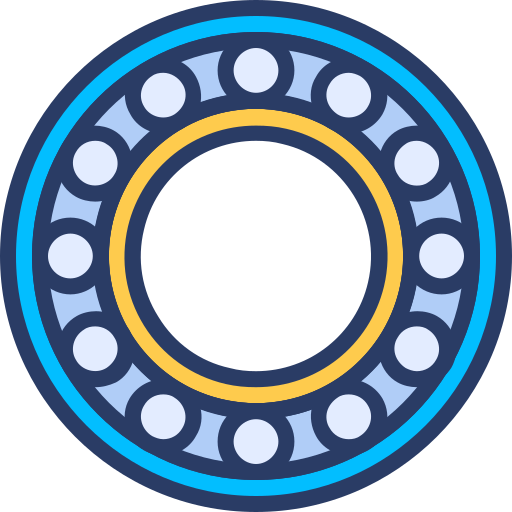 Ball bearing Generic Outline Color icon