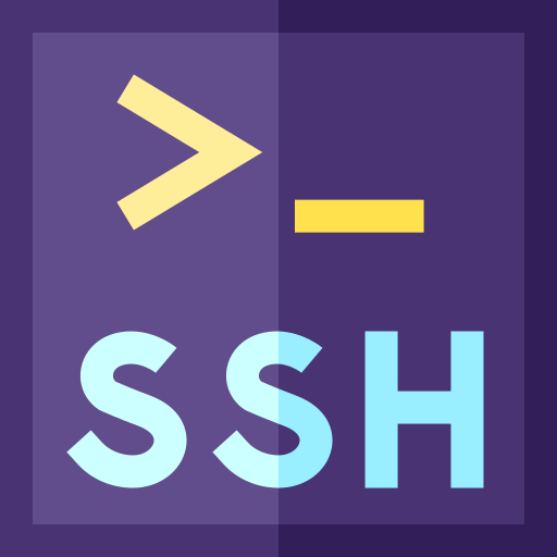 ssh Basic Straight Flat icono