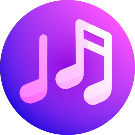 음악 Gradient Galaxy Gradient icon