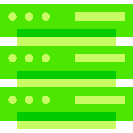 サーバ Basic Sheer Flat icon