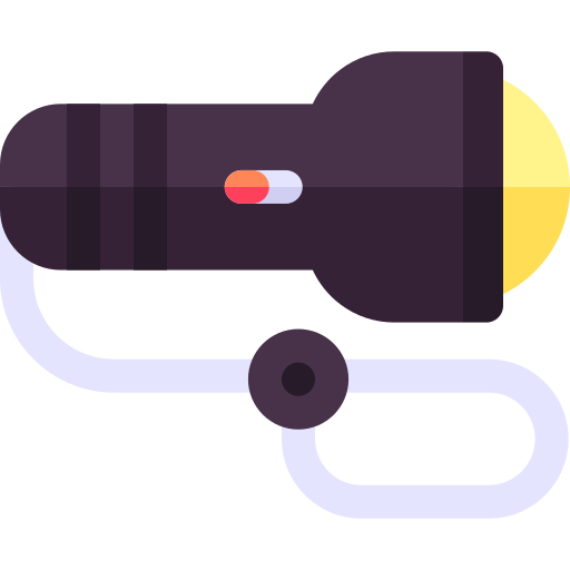 ライト Basic Rounded Flat icon