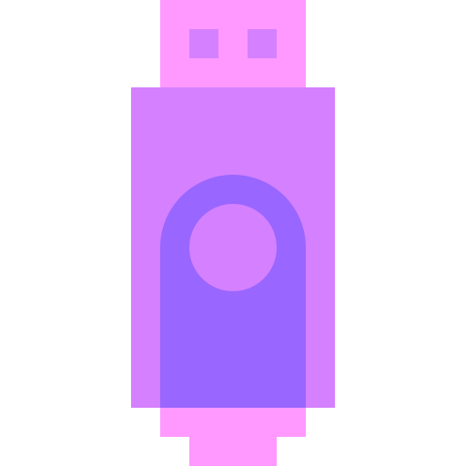 pendrive Basic Sheer Flat icon