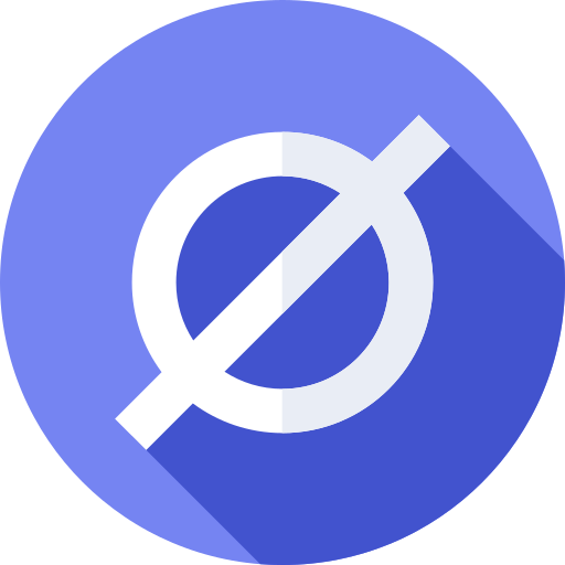 빈 Flat Circular Flat icon