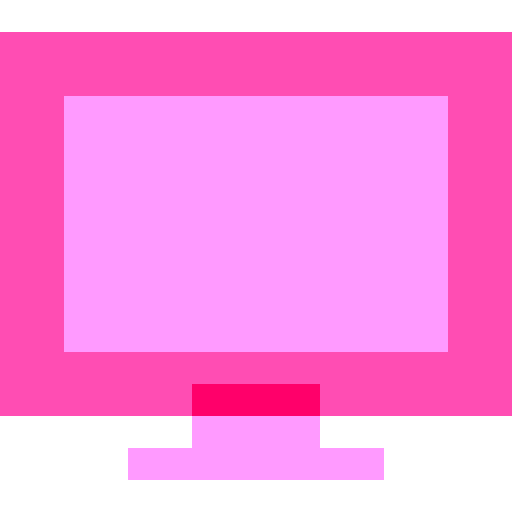 komputer Basic Sheer Flat ikona