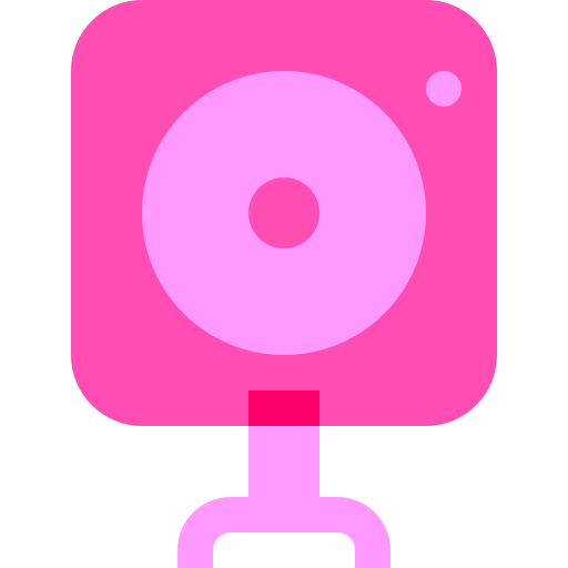 cámara web Basic Sheer Flat icono