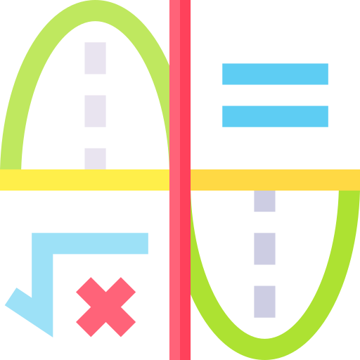 Graph Basic Straight Flat icon