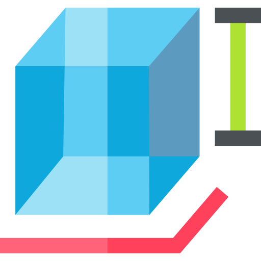 forma geométrica Basic Straight Flat icono