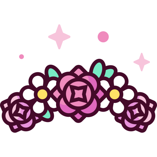꽃들 Special Candy Lineal color icon