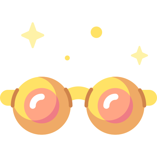 眼鏡 Special Candy Flat icon